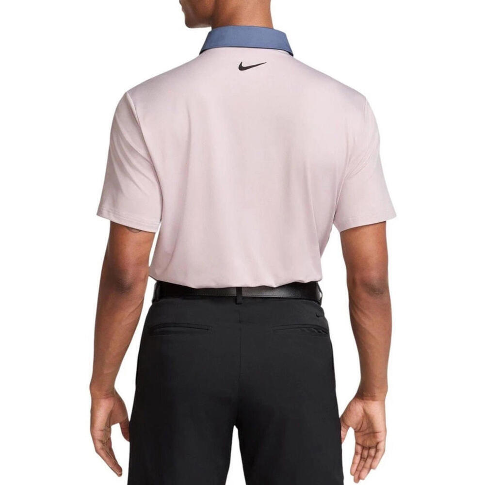 $80 NWT Nike Dri-FIT Tour Contrast Golf Polo Platinum Violet Size XXL FZ7501-019 - Picture 3 of 7
